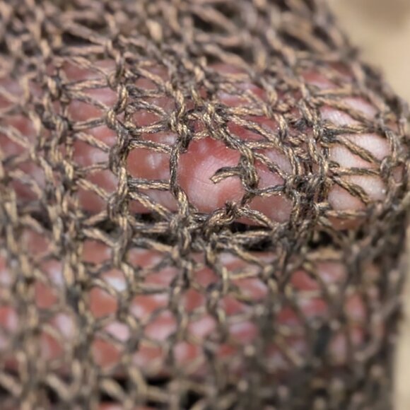 Eileen Fisher Brown Knit Open Cardigan, Size M, Used - Picture 5 of 6